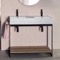 Modern Double Console Vanity, 43